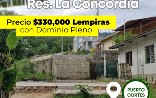 🏞️✨ Solar en Venta | Residencial La Concordia – Puerto Cortés