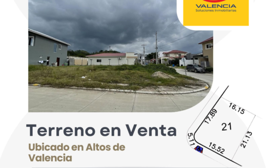 🏡✨ Terreno en Venta | Altos de Valencia – San Pedro Sula
