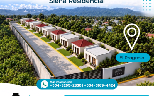 🏡✨ PREVENTA DE CASAS – SIENA RESIDENCIAL, EL PROGRESO, YORO ✨🏡